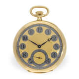 Observatoriumschronometer, feine goldene Genfer Schuluhr, Uhrmacherschule Genf, 2x Genfer Siegel 1922 - Foto 1