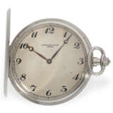 Taschenuhr: sehr seltene Platin-Savonnette "extra flat", Audemars Piguet Geneve No. 13933, ca. 1920 - photo 1