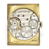Armbanduhr: Omega Rarität, große Art déco Herrenuhr von 1931 mit Omega-Zertifikat - photo 2