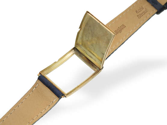 Armbanduhr: Omega Rarität, große Art déco Herrenuhr von 1931 mit Omega-Zertifikat - Foto 6