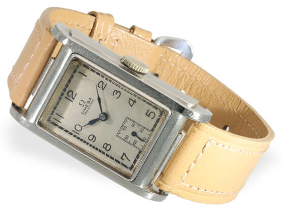Armbanduhr: frühe wasserdichte Omega, 2.Generation, Nachfolger der "Marine", ca. 1935 - фото 1