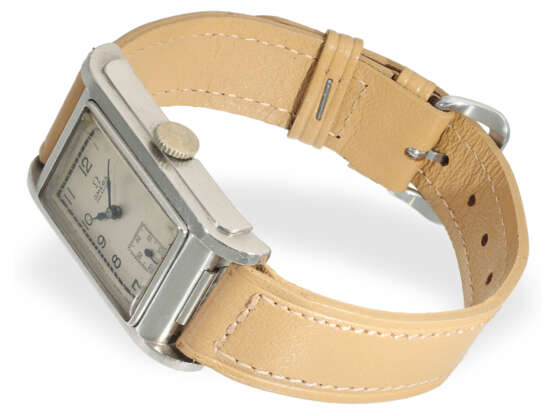 Armbanduhr: frühe wasserdichte Omega, 2.Generation, Nachfolger der "Marine", ca. 1935 - фото 4