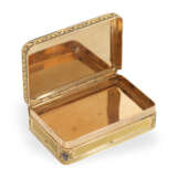 Schnupftabakdose: exquisite Gold/Emaille-Dose mit Musikspielwerk, Georges Reymond/Piguet Meylan, Geneva ca.1820 - Foto 3