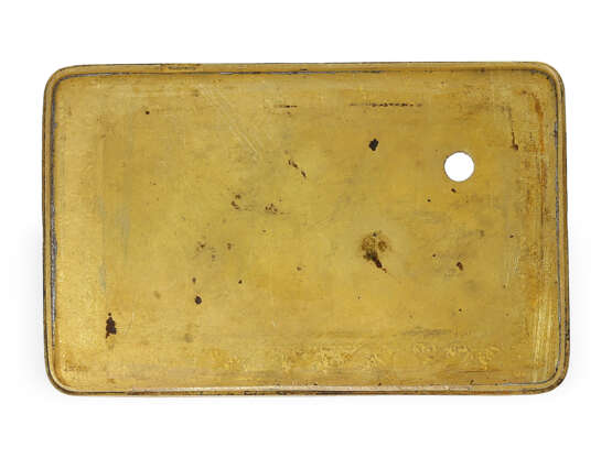 Schnupftabakdose: exquisite Gold/Emaille-Dose mit Musikspielwerk, Georges Reymond/Piguet Meylan, Geneva ca.1820 - фото 6