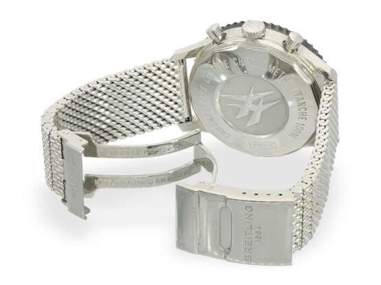 Armbanduhr: sportliches Breitling Chronometer, "Chronoliner Ref. Y24310", Full-Set - Foto 5