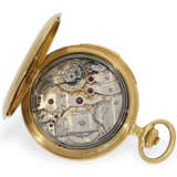 Taschenuhr: hochfeine Goldsavonnette mit Minutenrepetition, Audemars Piguet & Co. No. 38542 - Foto 2