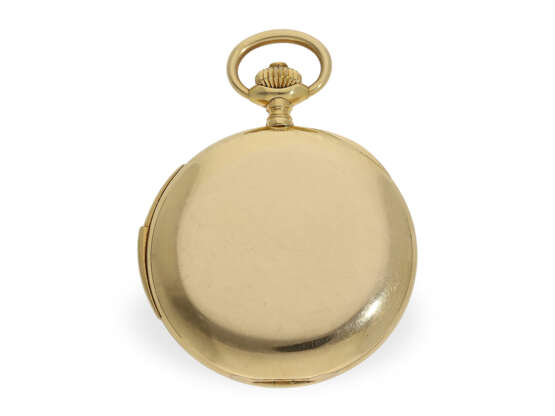 Taschenuhr: hochfeine Goldsavonnette mit Minutenrepetition, Audemars Piguet & Co. No. 38542 - фото 6