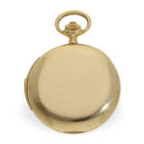 Taschenuhr: hochfeine Goldsavonnette mit Minutenrepetition, Audemars Piguet & Co. No. 38542 - photo 6