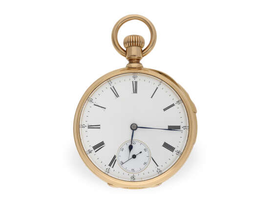 Taschenuhr: frühe Patek Philippe mit Viertelstundenrepetition, No. 47170, Genf ca. 1876 - photo 1