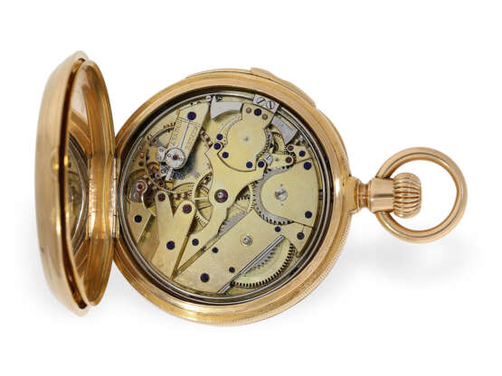 Taschenuhr: frühe Patek Philippe mit Viertelstundenrepetition, No. 47170, Genf ca. 1876 - photo 2