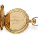 Taschenuhr: frühe Patek Philippe mit Viertelstundenrepetition, No. 47170, Genf ca. 1876 - photo 3