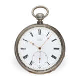 Taschenuhr: schweres, hochfeines Taschenchronometer mit Kette/Schnecke, ca. 1860 - photo 1