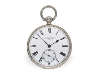 Taschenuhr: technisch hochinteressantes Chronometer, "Sternzeit" Reid & Sons Newcastle 1864
