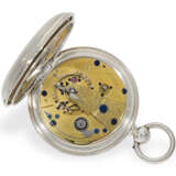 Taschenuhr: technisch hochinteressantes Chronometer, "Sternzeit" Reid & Sons Newcastle 1864 - photo 2