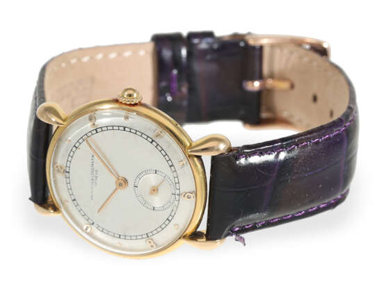 Armbanduhr: frühe rotgoldene Vacheron & Constantin Herrenuhr, 40er-Jahre - фото 5