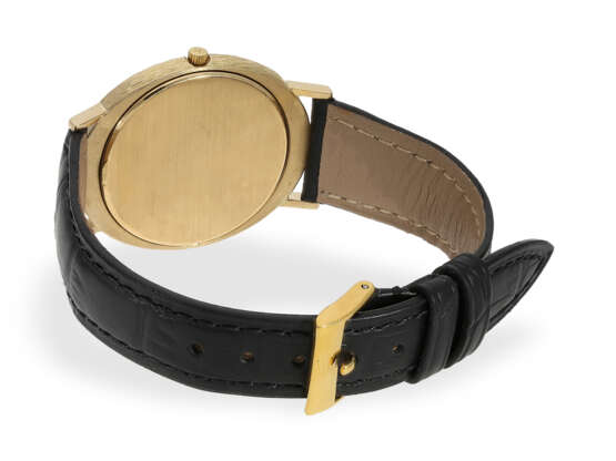 Armbanduhr: sehr seltene, ovale Patek Philippe "Arte Suizo" Ref.3594, Genf 1972, mit Stammbuchauszug - Foto 6