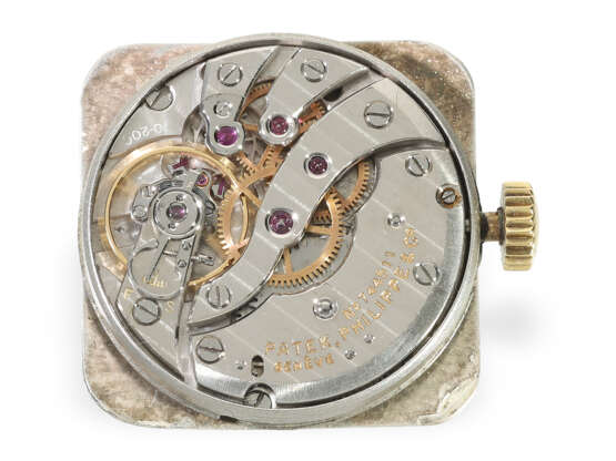 Armbanduhr: sehr seltene Patek Philippe Ref. 2513 mit konkavem Gehäuse, sog. "Cioccolatone", ca. 1954/55 - photo 3