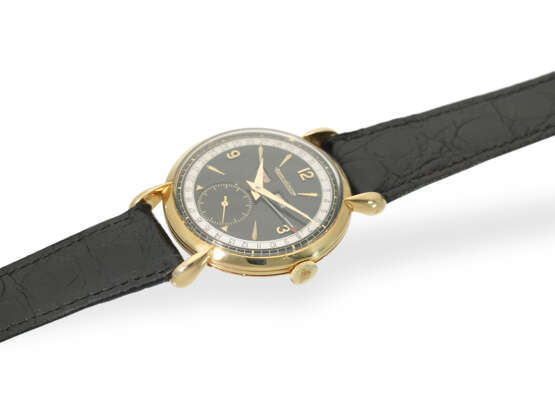 Armbanduhr: äußerst attraktive, große vintage Jaeger LeCoultre "Calendar" Ref.2721, um 1950 - photo 2