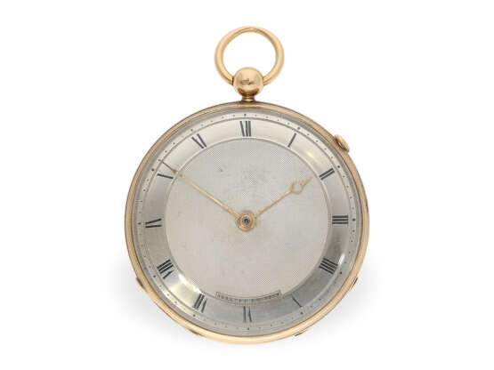 Taschenuhr: hochfeine Lepine mit Repetition, signiert Breguet No. 1295, ca.1806 - photo 1