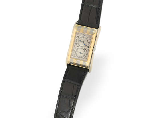 Armbanduhr: Rolex Rarität, Prince Brancard in der sog. "Tiger-Stripe" 18K Ausführung, Ref. 971, ca.1930 - photo 2