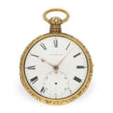 Taschenuhr: schweres goldenes Taschenchronometer nach Arnold, William Reid London, Hallmarks 1806 - photo 1