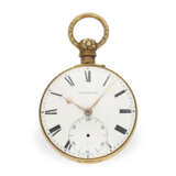 Taschenuhr: schweres goldenes Taschenchronometer nach Arnold, William Reid London, Hallmarks 1806 - photo 3