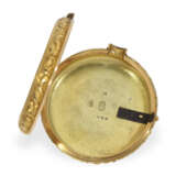 Taschenuhr: schweres goldenes Taschenchronometer nach Arnold, William Reid London, Hallmarks 1806 - photo 6