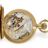 Taschenuhr: schweres, hochfeines Taschenchronometer, Jaques Alfred Jürgensen Copenhagen No.1230, ca. 1875 - Foto 3