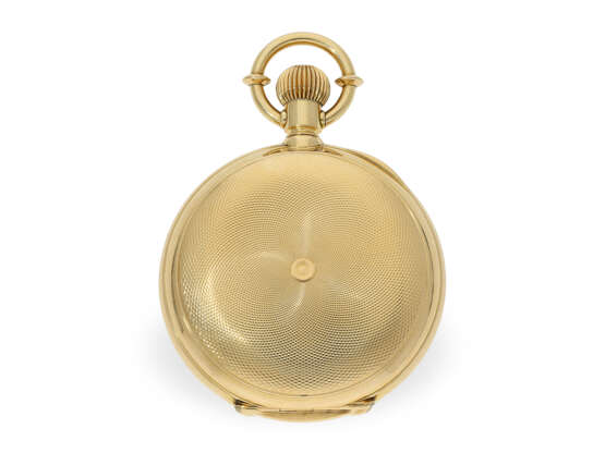 Taschenuhr: schweres, hochfeines Taschenchronometer, Jaques Alfred Jürgensen Copenhagen No.1230, ca. 1875 - Foto 9