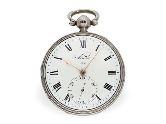 Taschenuhr: historisch interessantes, frühes Chronometer, John Arnold No.175/476, London 1787/1845 - Foto 5