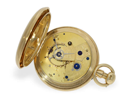 Taschenuhr: bedeutende, frühe englische Uhr mit Minutenrepetition, Duplexhemmung 1823 - фото 3