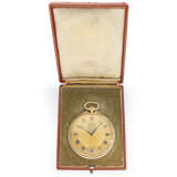 Taschenuhr: extrem rares französisches Beobachtungschronometer "Montre de Torpilleur”, Louis Leroy No. 4802, Grand Prix 1900 - photo 5