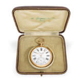 Taschenuhr: Taschenchronometer von feinster Qualität, Guignard & Fils, mit Originalbox - photo 7