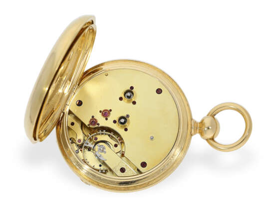 Taschenuhr: historisch interessantes Chronometer, Schuluhr?, Louis Auguste Brandt No.2 !, ca.1850 - photo 2
