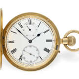 Taschenuhr: extrem schweres Taschenchronometer mit Gangreserve-Anzeige, königlicher Uhrmacher H. Davison - photo 1