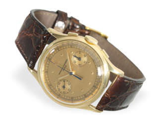 Armbanduhr: großer, fantastisch erhaltener Vacheron & Constantin Chronograph Ref. 4072, ca.1946