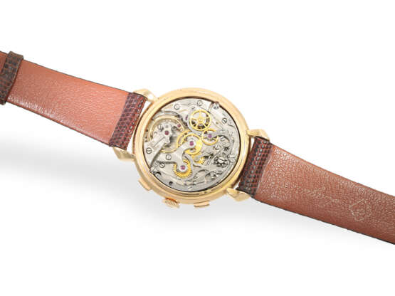 Armbanduhr: einer der schönsten & größten Vacheron & Constantin Chronographen, Ref.4178 Pink, ca. 1943 - Foto 2
