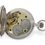 Taschenuhr: extrem rares Glashütter Beobachtungschronometer, Kittel Altona No.221, um 1885 - фото 2