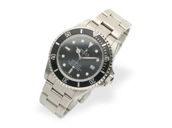 Armbanduhr: Rolex Sea-Dweller REF. 16600, Stahl, Box & Papiere, 2002/2003 - Foto 2
