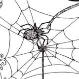 «La toile d'araignée» Carton Technique mixte Mythologique 2015 - photo 3