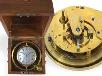 Marinechronometer: sehr frühes, englisches One-Day Chronometer, Edward Baker London No.680, ca.1822