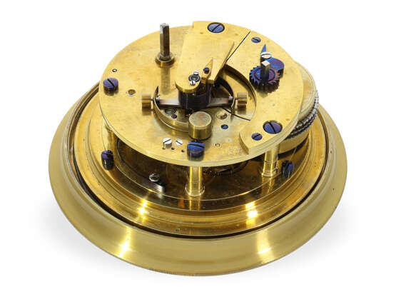 Marinechronometer: hochfeines Marinechronometer, königlicher Uhrmacher DENT LONDON No. 2837, ca. 1860 - фото 2