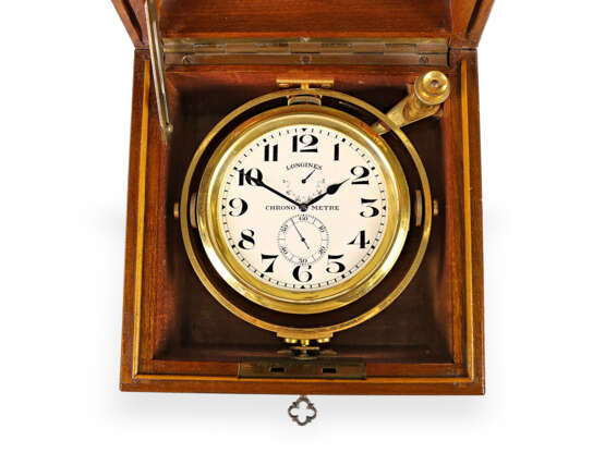 Sehr kleines, seltenes Longines Marinechronometer in hervorragendem Zustand, ca. 1950 - Foto 4