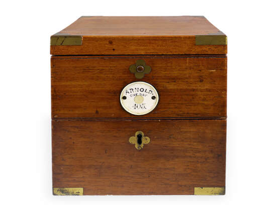 Marinechronometer: extrem seltenes, bedeutendes Chronometer, John Roger Arnold London No.405, 1812 - фото 7