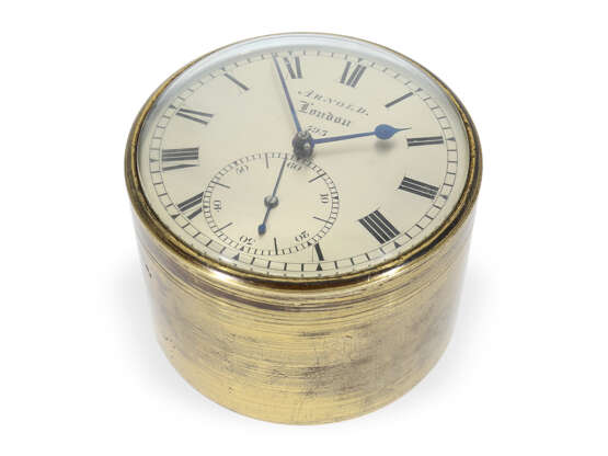 Bedeutendes Marinechronometer, sog. Box-Chronometer John Roger Arnold No.593, 1824 - Foto 2