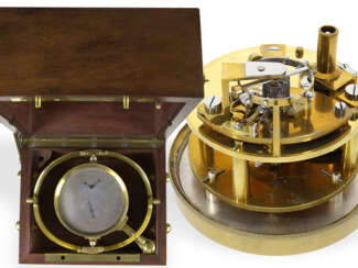 Marinechronometer: bedeutendes Marinechronometer von Breguet, No.278, verkauft 1839