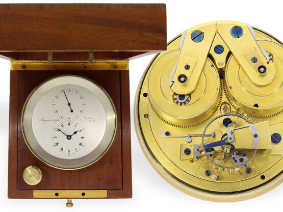 Bedeutendes Marinechronometer/Boxchronometer "Grosse Montre Marine No.3658" Breguet 1820-1830 - photo 1