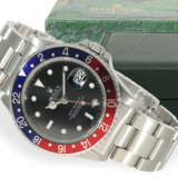 Armbanduhr: Rolex GMT Master "Pepsi" REF. 16700, Stahl, E-Serie, LC100, ca. 1990, Fullset - Foto 1