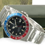 Armbanduhr: Rolex GMT Master "Pepsi" REF. 1675, Fullset LC100, ca. 1971 - Foto 1