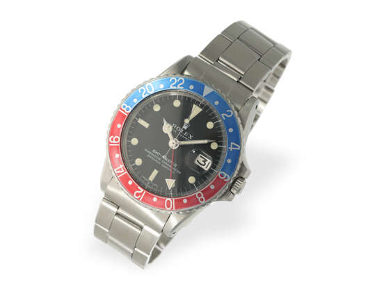 Armbanduhr: Rolex GMT Master "Pepsi" REF. 1675, Fullset LC100, ca. 1971 - Foto 2